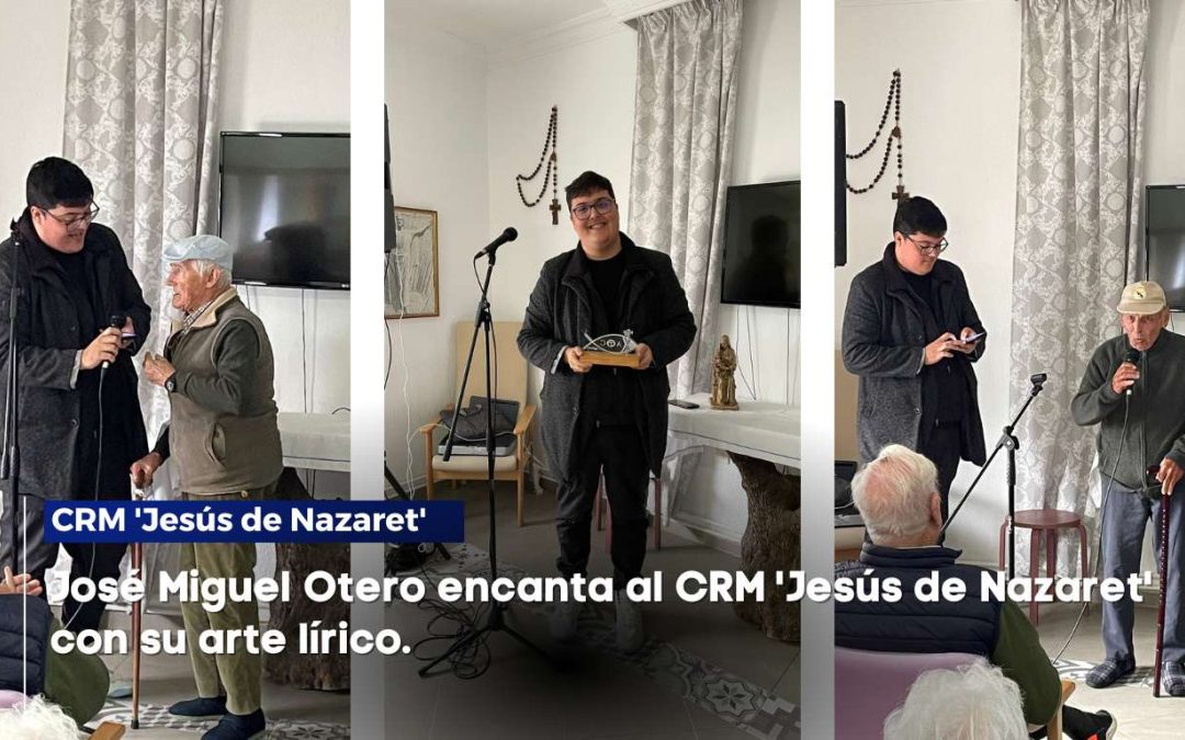 Emociones en Armonía: José Miguel Otero Lleva su Arte Lírico al CRM ‘Jesús de Nazaret