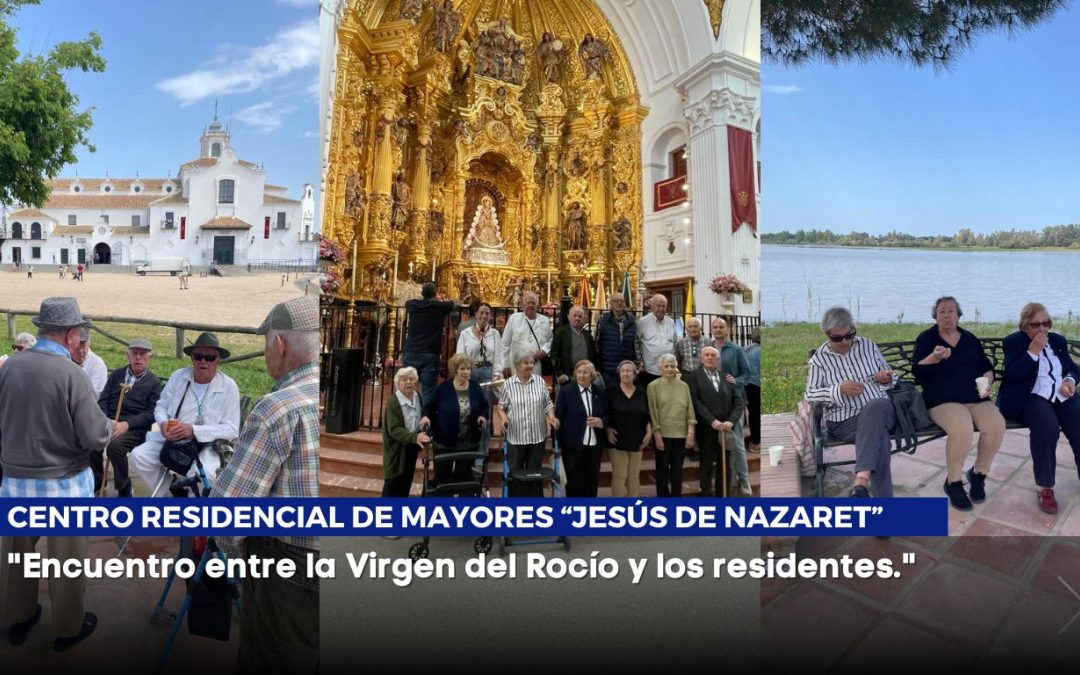 Conexión emocional y naturaleza: nuestros mayores visitan la aldea de El Rocío